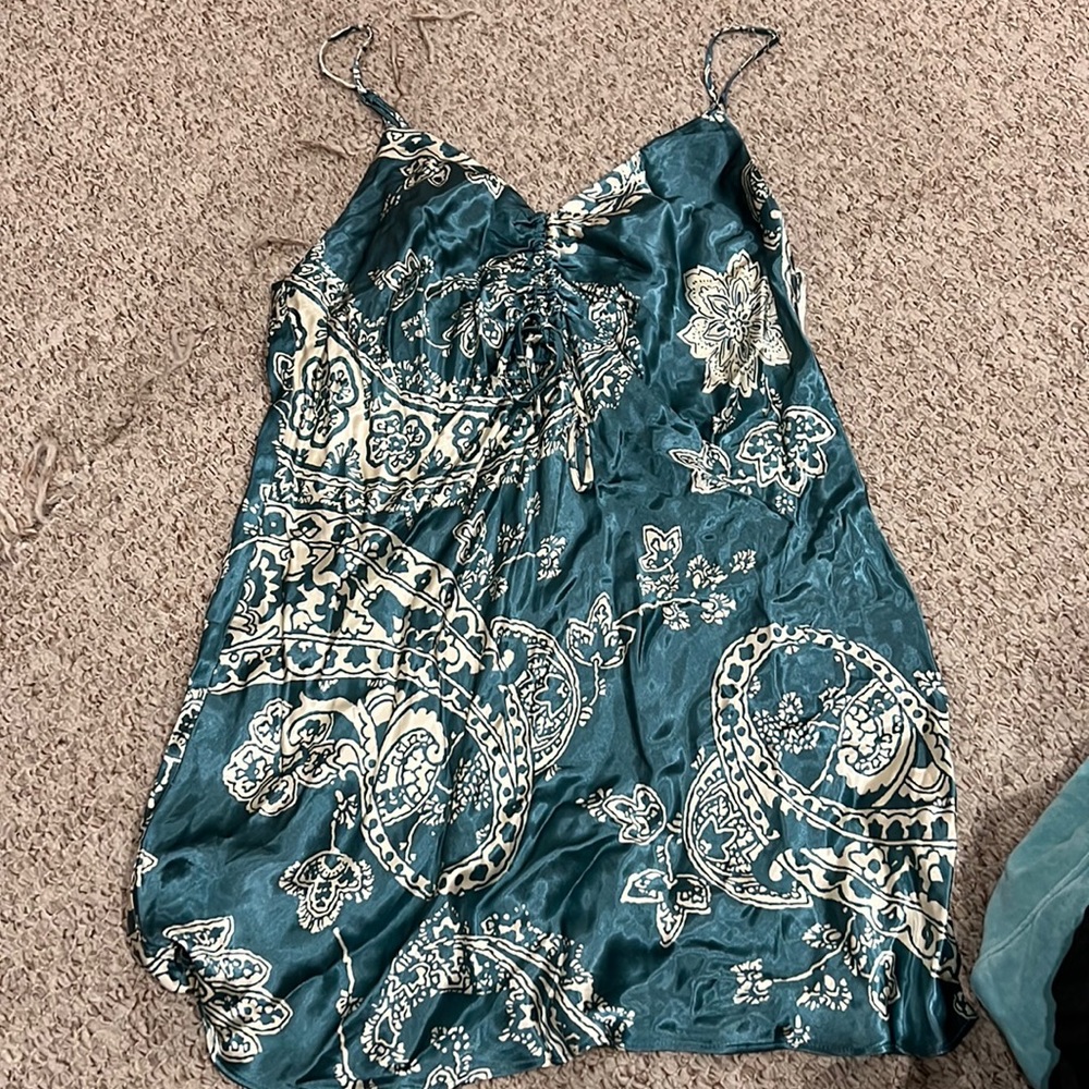 Silk zara dress
